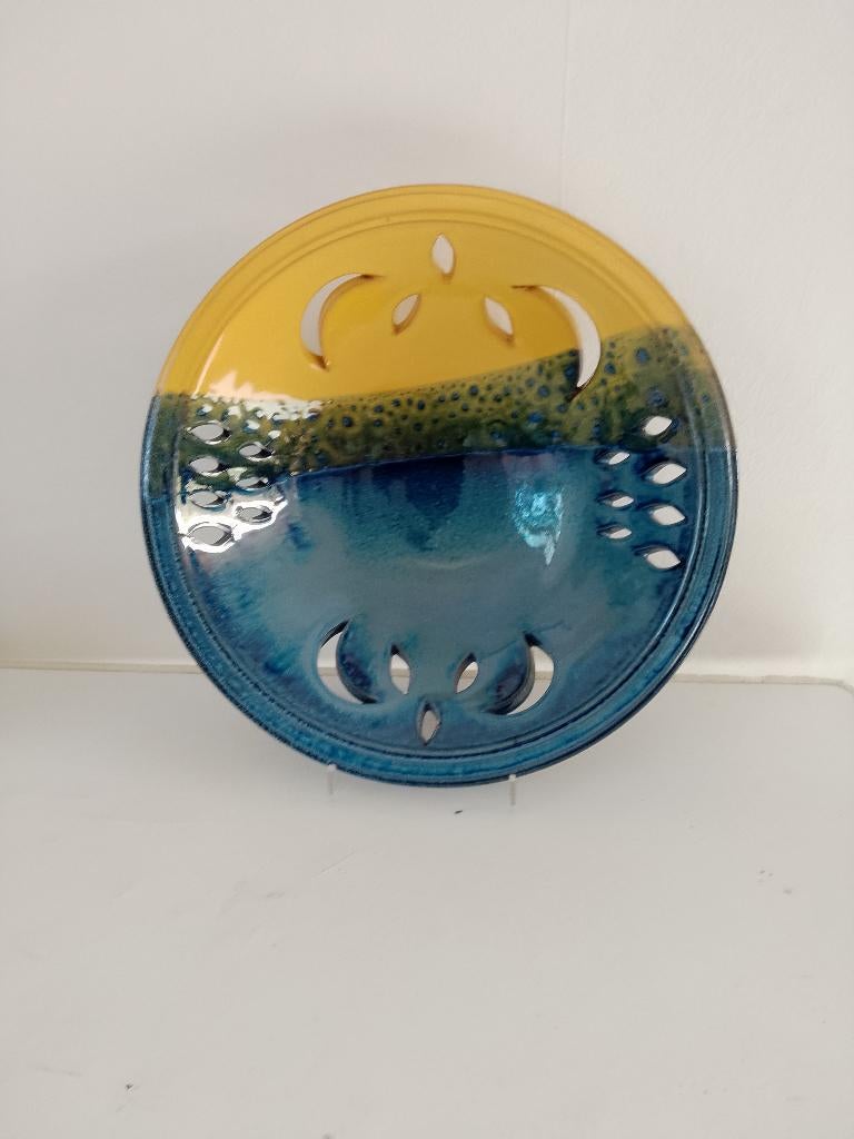 Fruitschaal, Noors keramiek, Schaal, Rond, Nieuw, Ophalen of Verzenden