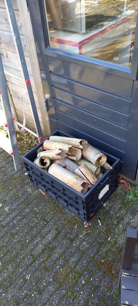 Bamboe paaltjes, Tuin en Terras, Minder dan 3 m³, Ophalen