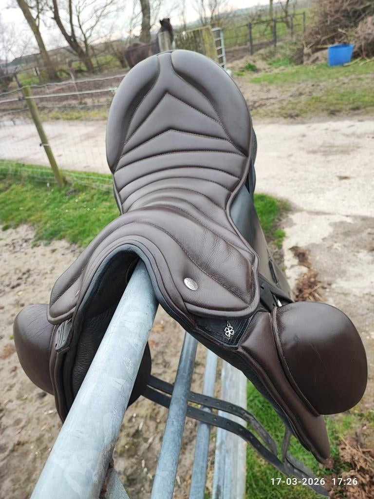 Zaldi dressuurzadel, Dieren en Toebehoren, Ophalen, Zo goed als nieuw, Dressuur