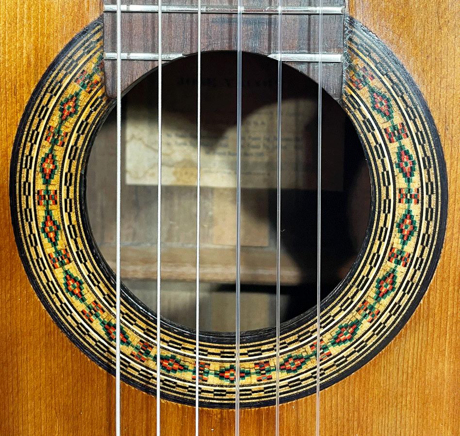 Jose Yacopi klassieke gitaar - antique gitaar, Ophalen of Verzenden, Zo goed als nieuw, Klassieke of Spaanse gitaar