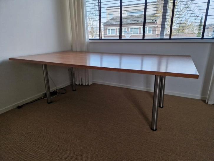 Grote hobbytafel / eettafel, Huis en Inrichting, Tafels | Eettafels, Gebruikt, 100 tot 150 cm, 200 cm of meer, Vijf personen of meer