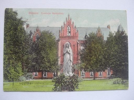 P221 Bussum - Pensionaat Mariënburg - 1915, Verzenden, Voor 1920, Gelopen, Noord-Holland