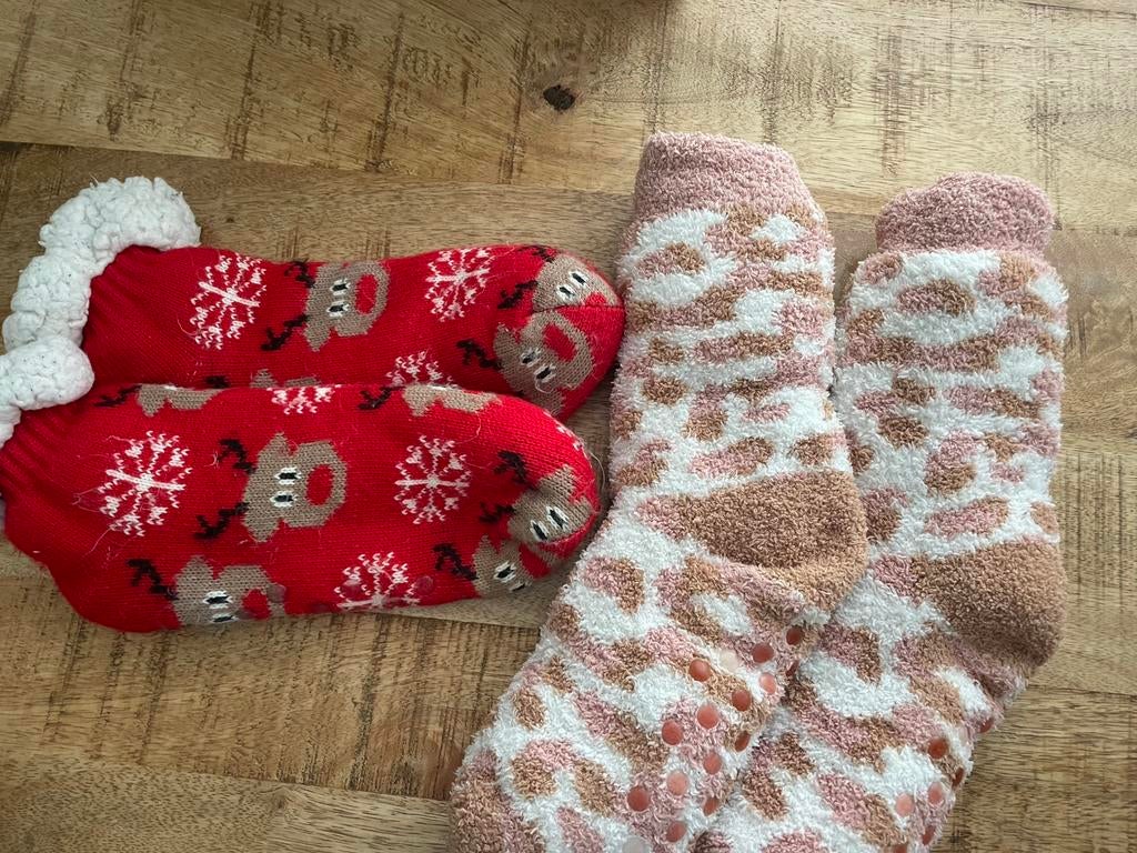 Warme sokken, one size Impuls Fashion, Sokken en Kniesokken, Verzenden, Overige maten, Gedragen