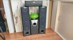 QUADRAL speakers + center + sub woofer, Gebruikt, Complete surroundset, 120 watt of meer, Ophalen
