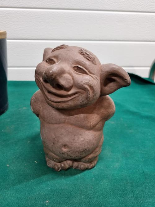 -	trol gnome beeld marielle de cirkel, Verzamelen, Beelden en Beeldjes, Ophalen of Verzenden