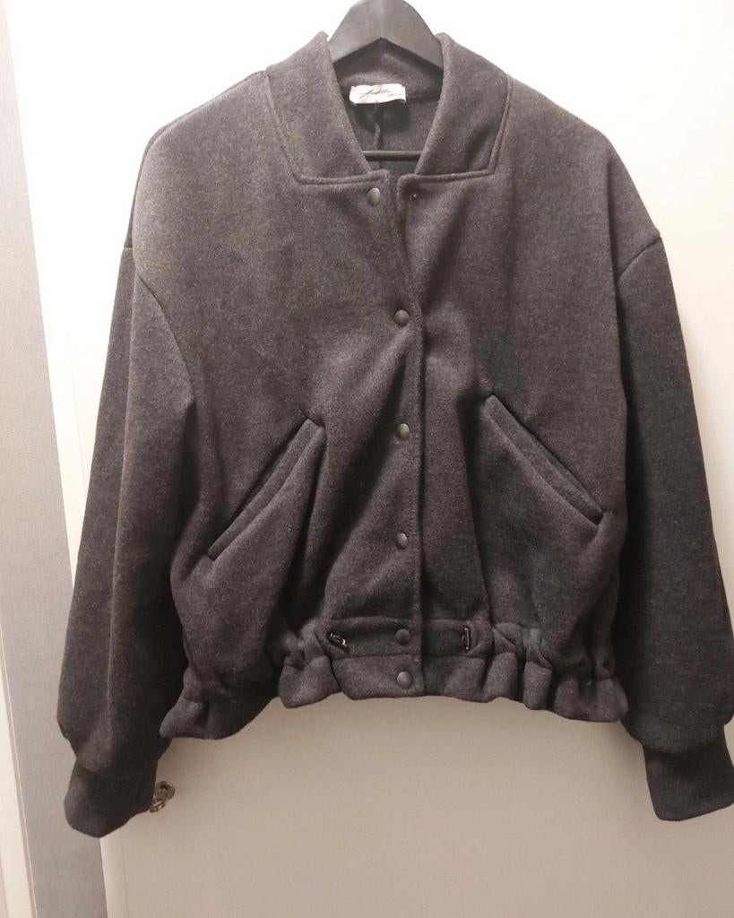 Ambika Jasje - Grijs One Size Bomberjack, Maat 42/44 (L), Ophalen of Verzenden, Zo goed als nieuw, Ambika