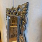 Barok Spiegel – houten lijst zilver - 140 x 70 cm- TTM Wonen, TTM Wonen, Meubels – (Perzische) Tapijten en Woonaccessoires, Nieuw