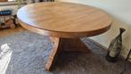 Massief eikenhouten tafel & stoelen Meubelfabriek Oisterwijk, Ophalen, Gebruikt, Massief hout, 75 cm of meer
