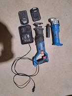 Ferrex Reciprozaag & Multitool met 2 accu's en oplader, Ophalen, Gebruikt