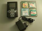 Gameboy Color met IPS scherm en Pokémon Crystal, Spelcomputers en Games, Avontuur en Actie, 1 speler, Ophalen of Verzenden, Zo goed als nieuw