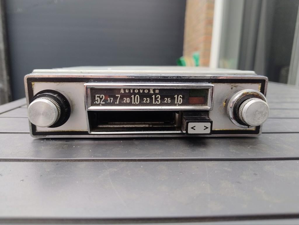 Vintage Autovox MA 363 auto radio/cassette speler., Ophalen of Verzenden, Gebruikt