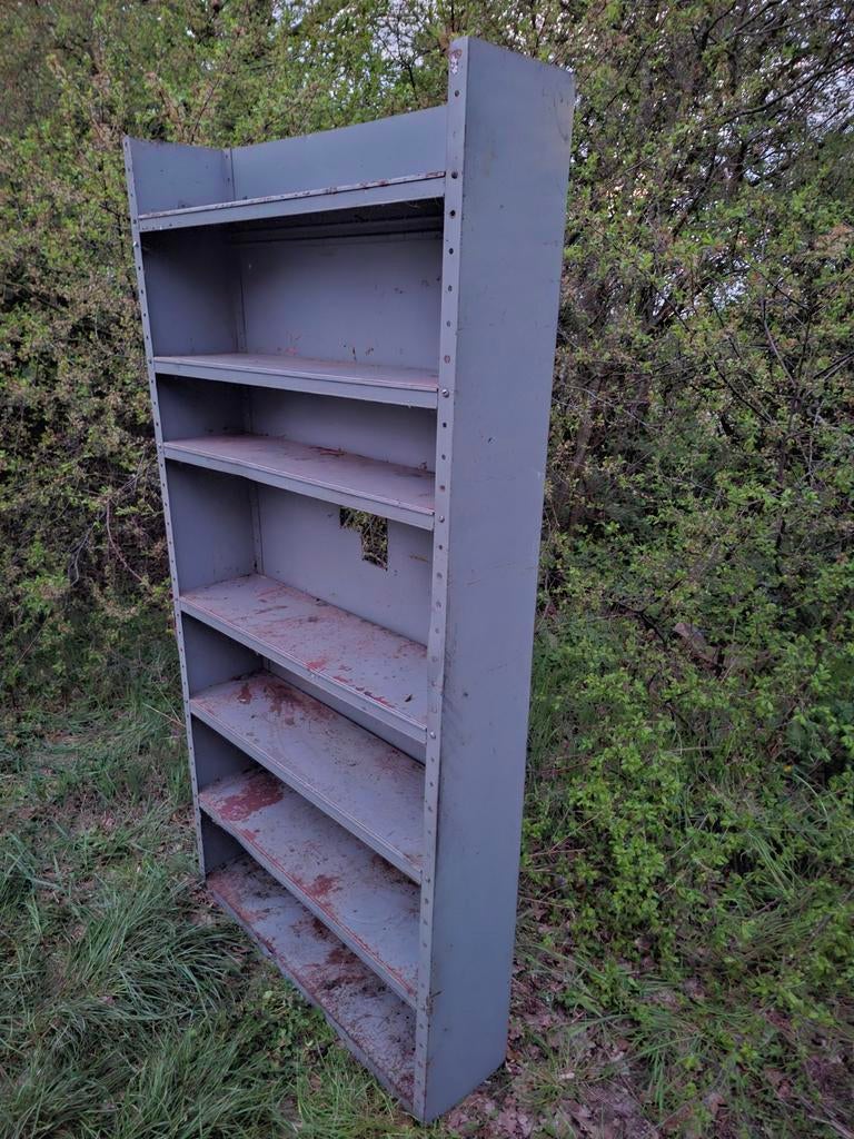 Robuuste stalen stellingkast - Ideaal voor opslag, Ophalen, Gebruikt