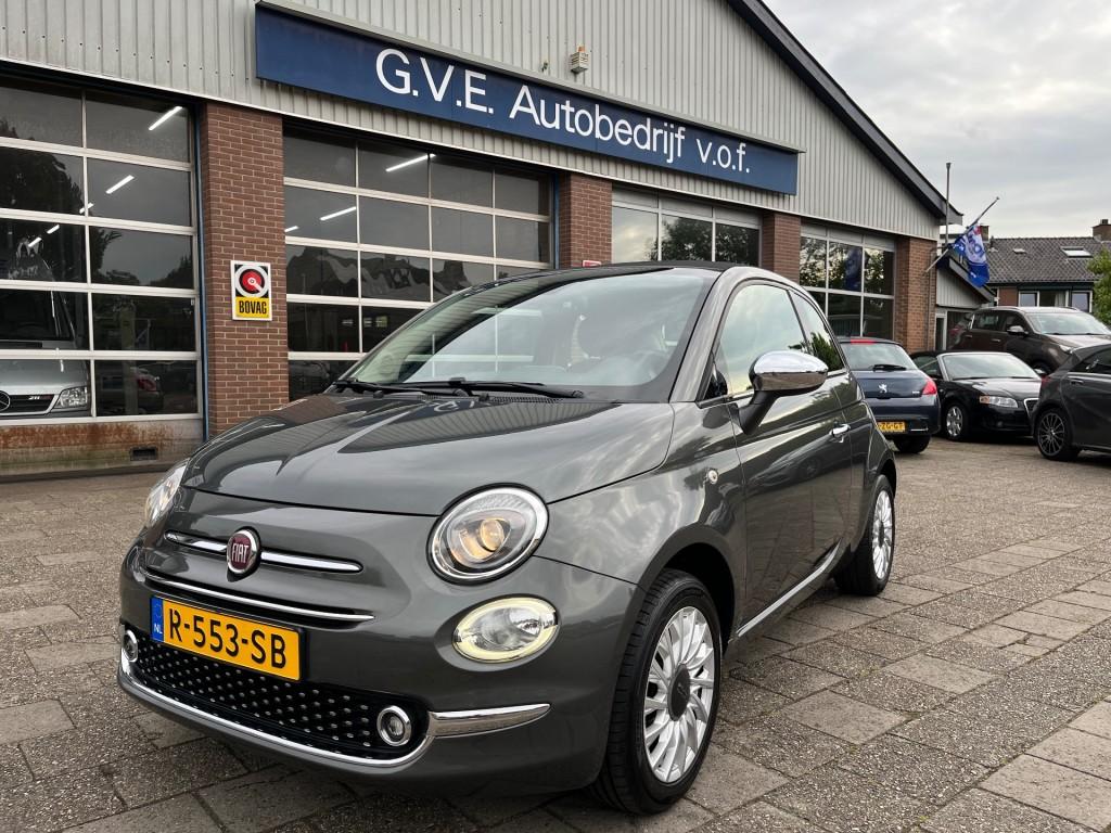 Fiat 500 1.2 LOUNGE, Auto's, Fiat, Gebruikt, 4 cilinders, Cabriolet, Bedrijf