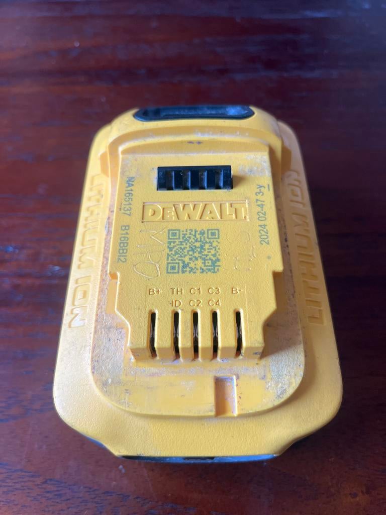 DeWalt 18V 5Ah Powerstack Accu - Lithium Ion, Ophalen of Verzenden, Gebruikt