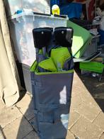 Campingbedje in reistas/opbergtas incl matras, Ophalen, Zo goed als nieuw