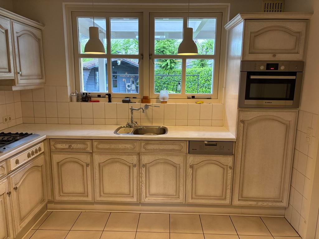 Keuken., Huis en Inrichting, Keuken | Complete keukens, Ophalen, Gebruikt, Hoekkeuken, Kunststof