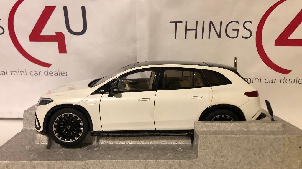 NZG 1:18 Mercedes-Benz EQS (X296) 2022 diamond white bright, Ophalen of Verzenden, Nieuw, Auto, Overige merken