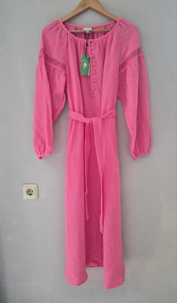 Dante 6 mousseline dress nieuw, Kleding | Dames, Nieuw, Ophalen of Verzenden, Roze, Onder de knie