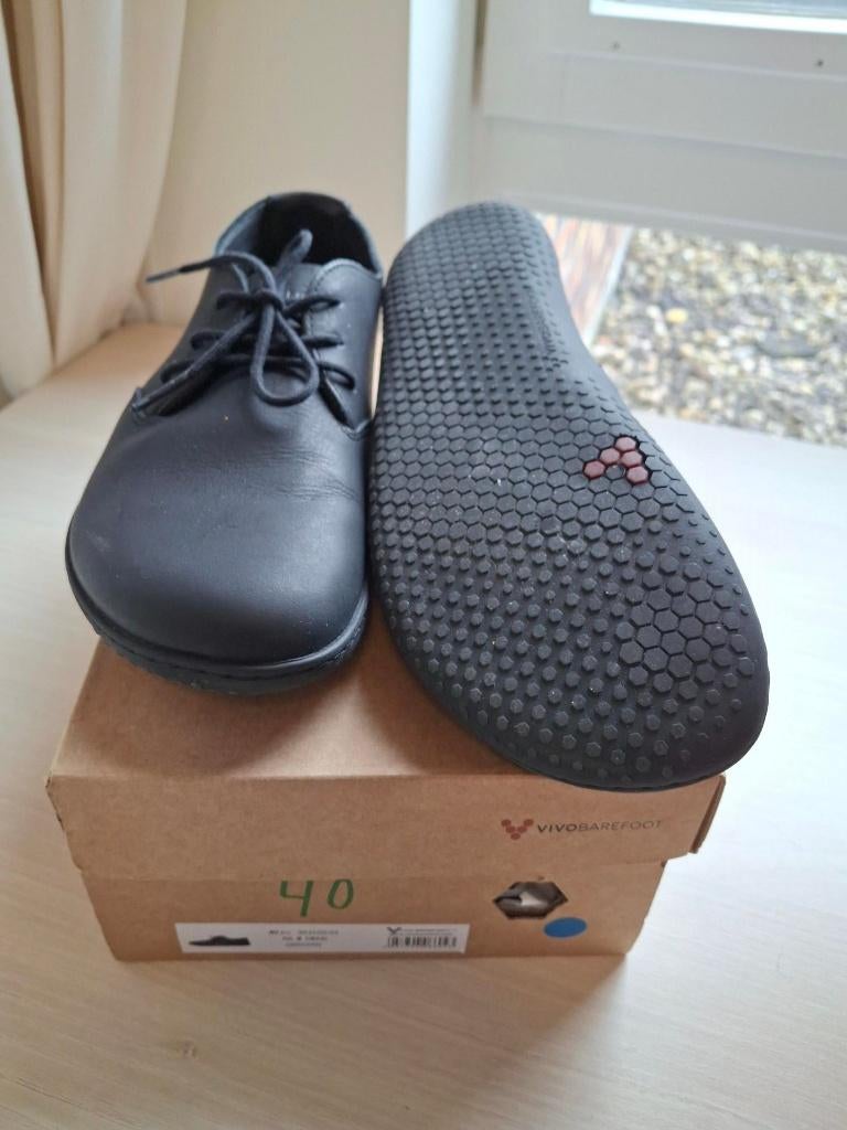 Barefoot schoenen VIVO Obsidian maat 40, Zwart, Overige typen, Ophalen of Verzenden, Zo goed als nieuw