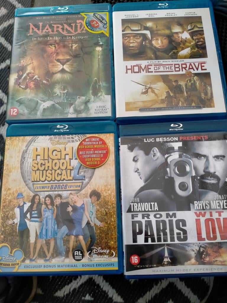 Blu-ray Disc 4stuk  15 euro samen, Cd's en Dvd's, Cassettebandjes, Ophalen, Zo goed als nieuw, 1 bandje