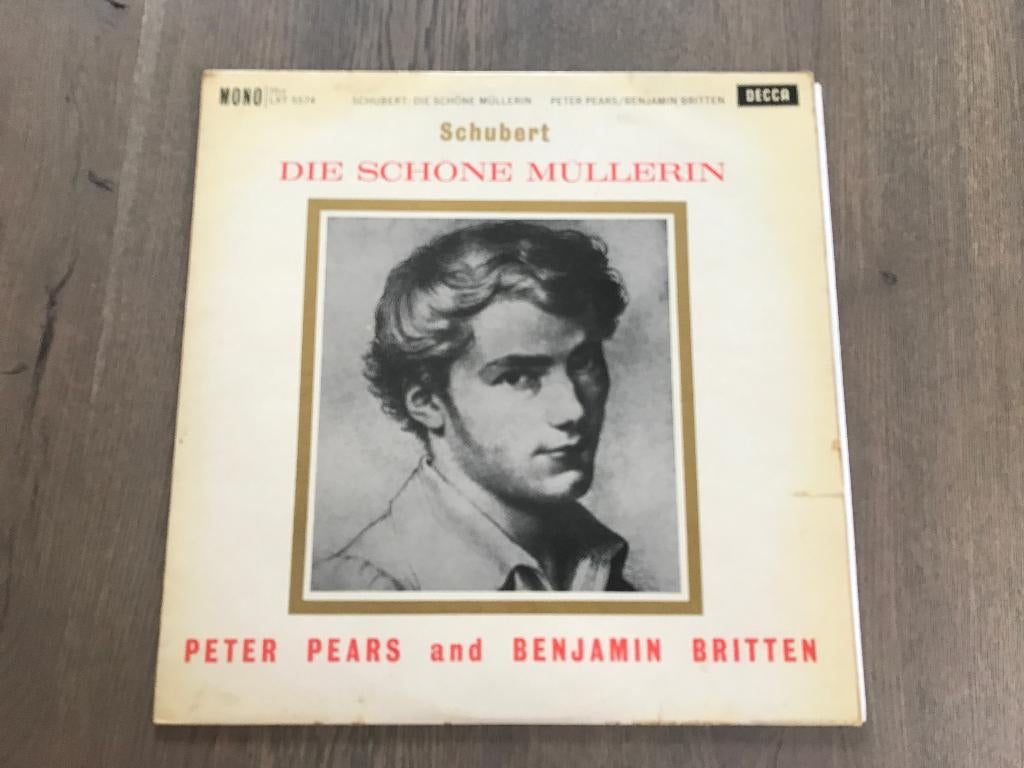 Klassiek op vinyl-Schubert -Die schöne Müllerin-Pears, Gebruikt, Overige formaten, Overige typen, Ophalen of Verzenden