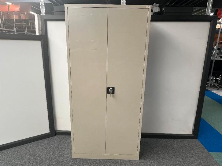 Draaideurkast van 194,5x92x42 cm (2 sleutels), Huis en Inrichting, Woonaccessoires | Klokken, Gebruikt, Staande klok, Ophalen of Verzenden