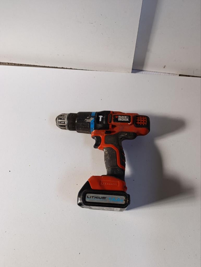 Black & Decker accuboormachine, Ophalen