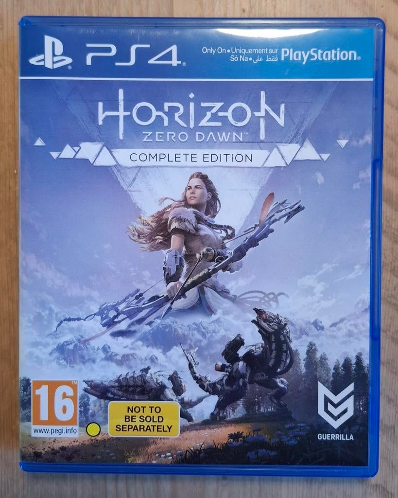 Horizon Zero Dawn Complete Edition PS4, 1 speler, Ophalen of Verzenden, Zo goed als nieuw, Role Playing Game (Rpg)