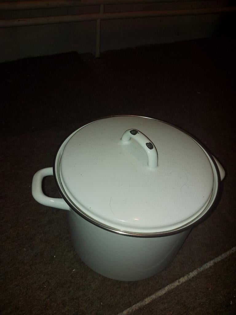 Soep pan 8 liter, Huis en Inrichting, Keuken | Potten en Pannen, Ophalen of Verzenden, Rvs, Kookpan of Snelkookpan