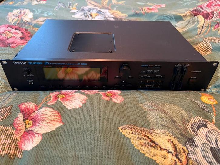 Roland JD-990 + SR-JV80-04 Vintage Synth, Muziek en Instrumenten, Synthesizers, Zo goed als nieuw, Overige aantallen, Roland, Ophalen of Verzenden