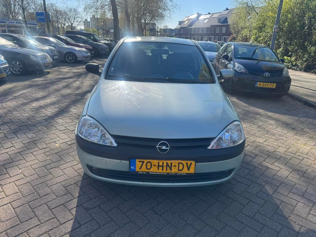 Groen Opel Corsa 1.4 Automaat | Nieuwe motor | APK, Auto's, 450 kg, 40 €/maand, 4 cilinders, 1389 cc