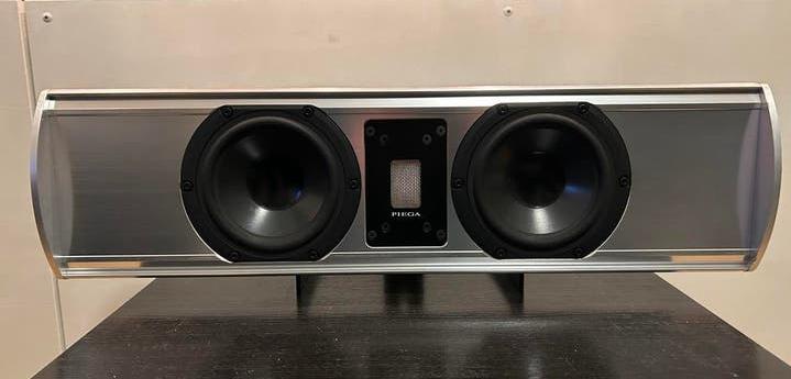 Piega P4C high-end center speaker met bevestiging, Audio, Tv en Foto, Luidsprekers, Zo goed als nieuw, 120 watt of meer, Center speaker