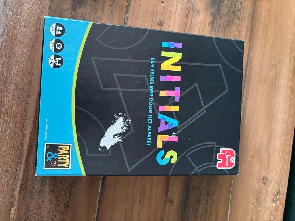 Initials bordspel, Drie of vier spelers, Ophalen of Verzenden, Nieuw, Reisspel