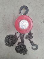Kettingtakel 1 ton 3 meter, Ophalen of Verzenden, Zo goed als nieuw