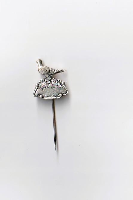 mooie speld met (post)duif, geen tekst, Ophalen of Verzenden, Overige onderwerpen, Speldje of Pin