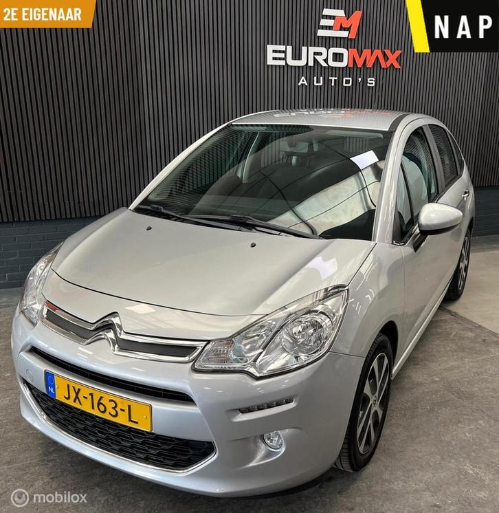 Citroën C3 1.2 PureTech Excl 2e Eigenaar-NAP-Carplay, Auto's, Citroën, Bedrijf, Te koop, C3, ABS, Airbags, Airconditioning, Alarm