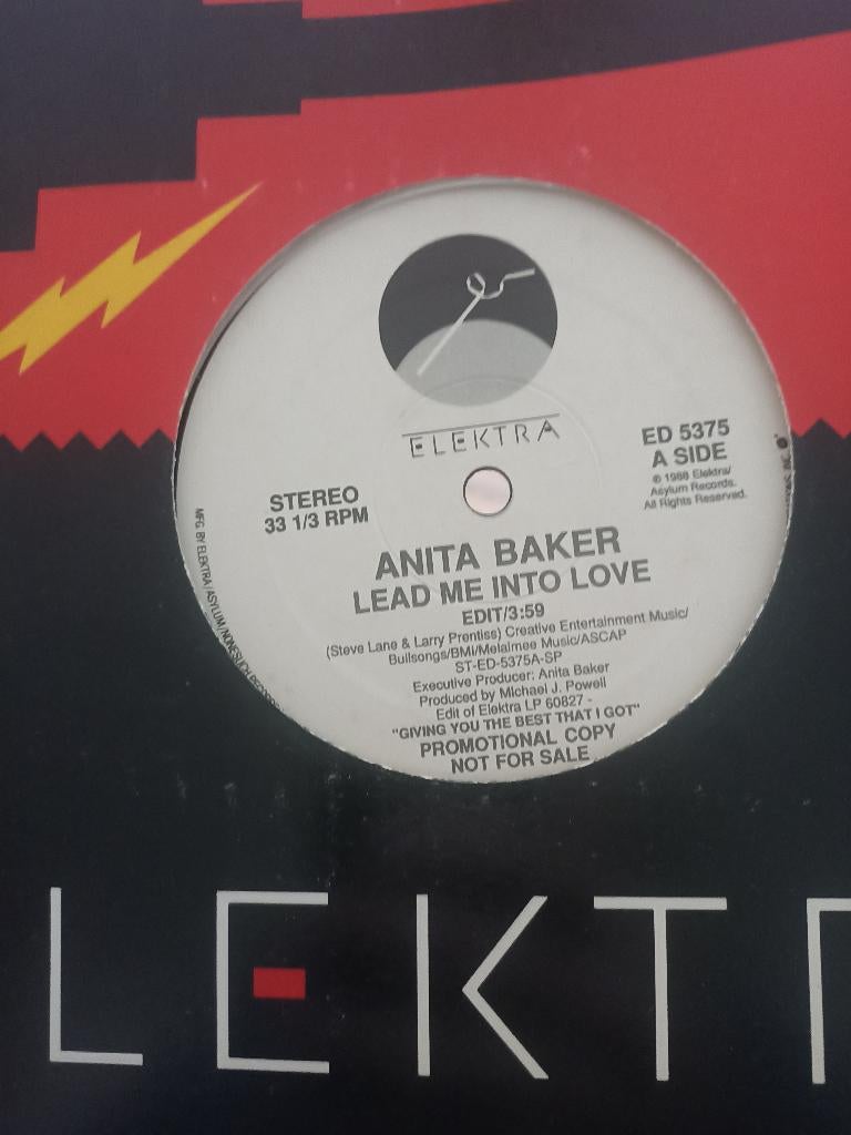 12'' Anita Baker - Lead me into love, Ophalen of Verzenden, Gebruikt, 12 inch