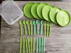 🍴 Plastic bestek en borden 🍴, Ophalen of Verzenden, Zo goed als nieuw, Overige materialen, Los bestek