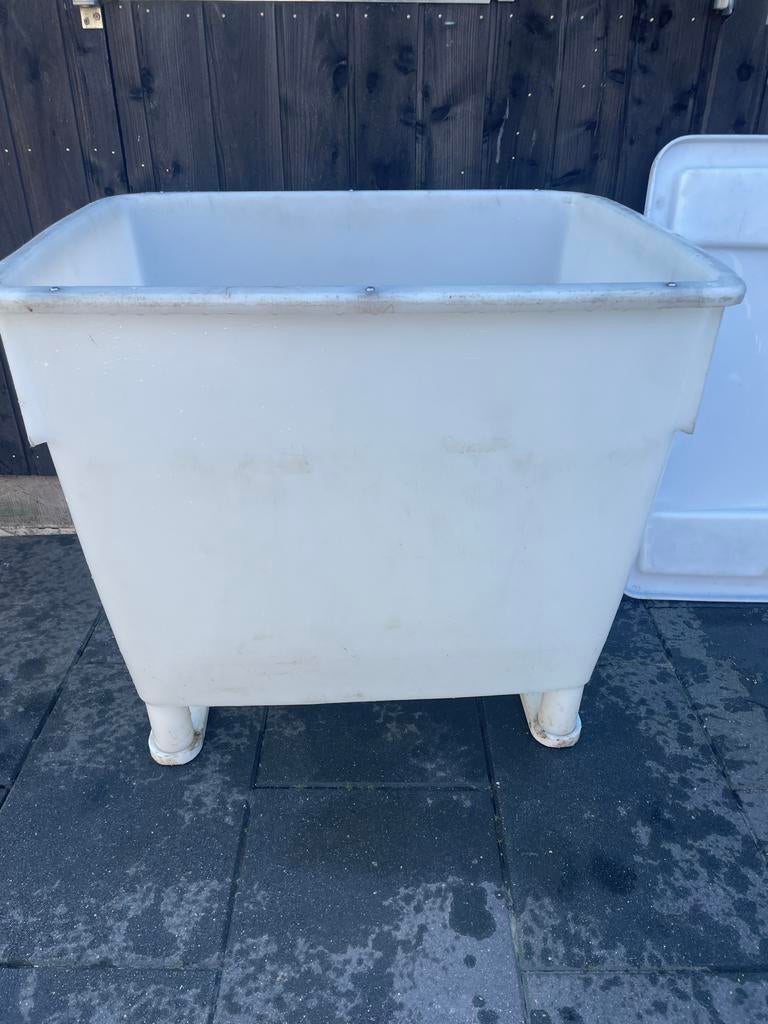 Grote witte pekelbak met deksel, Diversen, Ophalen of Verzenden