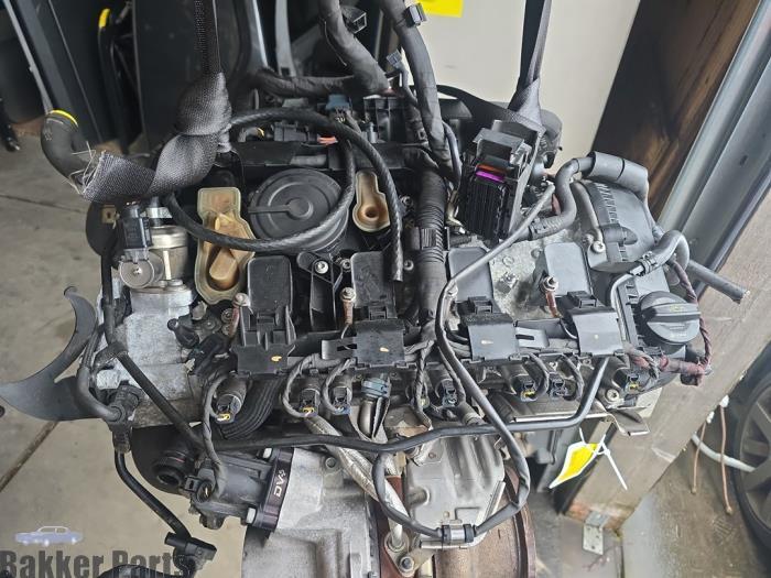 Motor van een Volkswagen Polo, Gebruikt, -, Volkswagen, -