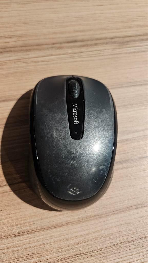 Microsoft Wireless Mobile Mouse 3500 - Gebruikt, Computers en Software, Muizen, Gebruikt, Muis, Linkshandig, Rechtshandig, Draadloos