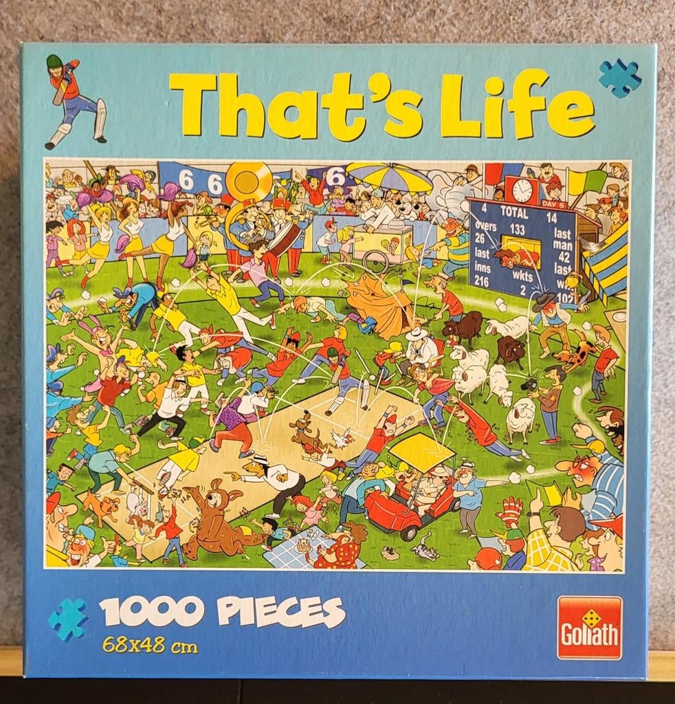 Puzzel that's life 1000 stukjes, Ophalen, 500 t/m 1500 stukjes, Zo goed als nieuw