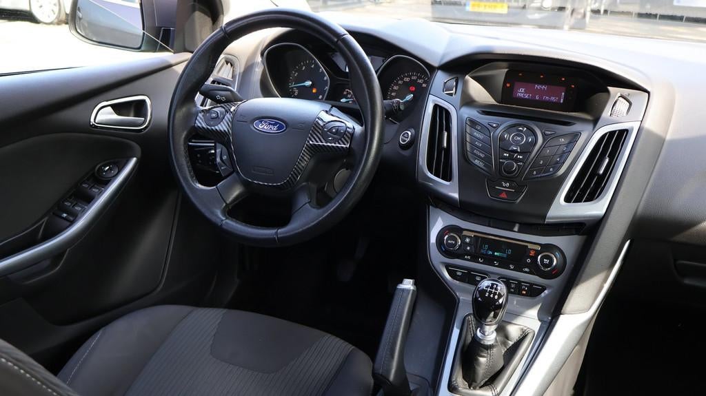 Ford Focus Wagon 1.6 EcoBoost Titanium|PDC|Clima|Trekhaak|Cr, Auto's, Gebruikt, Zwart, 4 cilinders, 150 pk