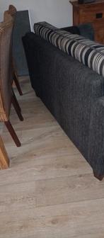 Ruime 2-zits bank met gestreept dessin gratis afhalen of, Huis en Inrichting, Gebruikt, Tweepersoons, Ophalen of Verzenden, Rechte bank