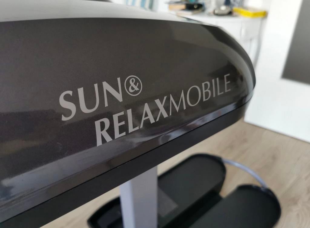 Philips Sunmobile Infrarood Zonnebank - Compact & Opvouwbaar, Ophalen, Gebruikt, Zonnebank enkelzijdig, Minder dan 10 lampen