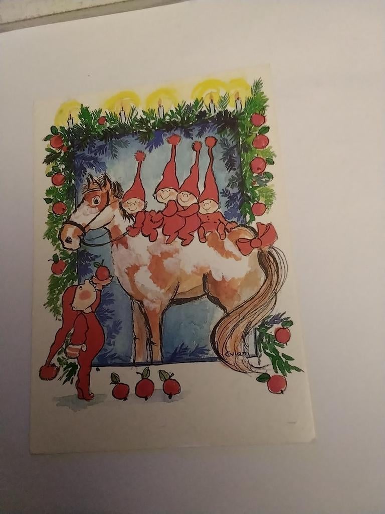 VIRPI PEKKALA.  KABOUTERS MET PUNTMUTSEN, Ophalen of Verzenden, Sterren en Beroemdheden