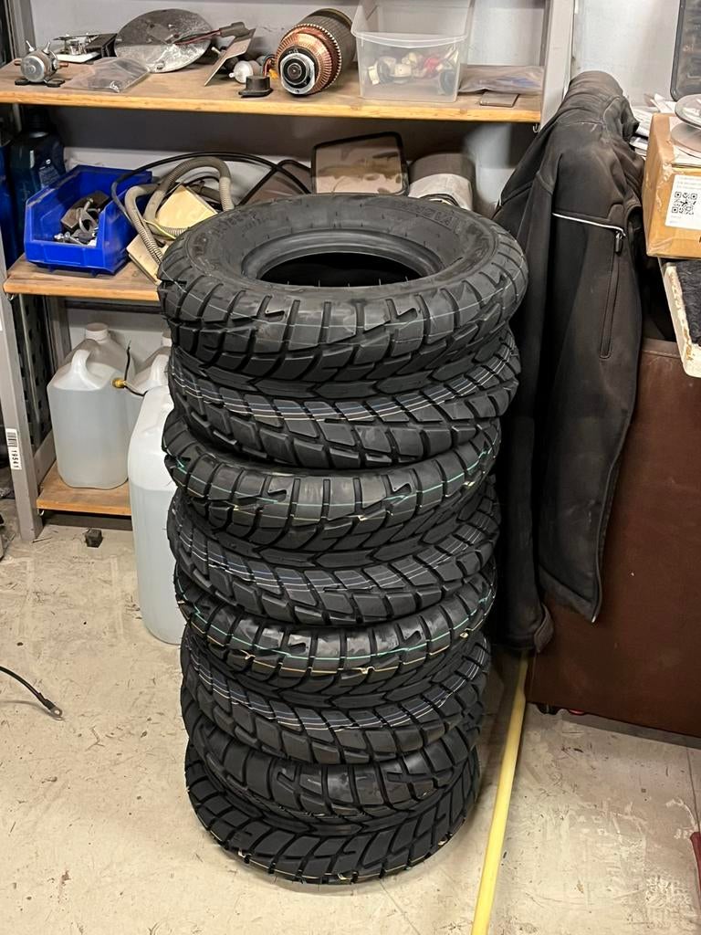 Golfkar banden nieuw past op elke golfkar, Sport en Fitness, Golf, Ophalen, Zo goed als nieuw, Golfkar