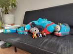 Groot Thomas de Trein pakket: knuffels, treinen, domino, Ophalen