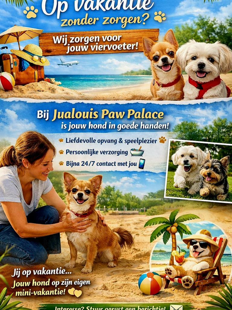 Vakantie honden oppas aangeboden, Alle leeftijden, Ophalen, Zo goed als nieuw