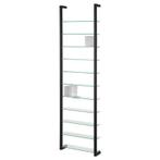 Spinder design cd rek Cubic 11 zwart, Ophalen, 150 discs of meer, Zo goed als nieuw, Metaal